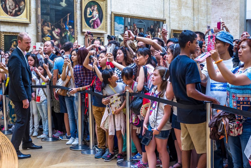 Chinese Tourists in Paris