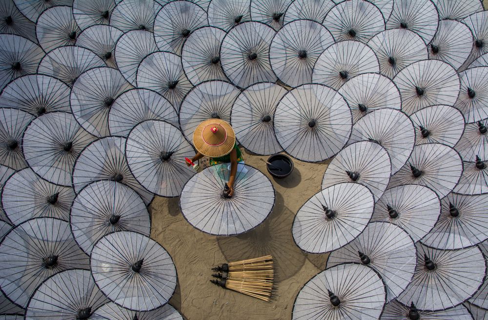 Myanmar Traditional Umbrella