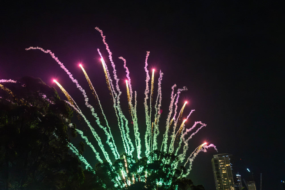 Parramatta Park Fireworks Display