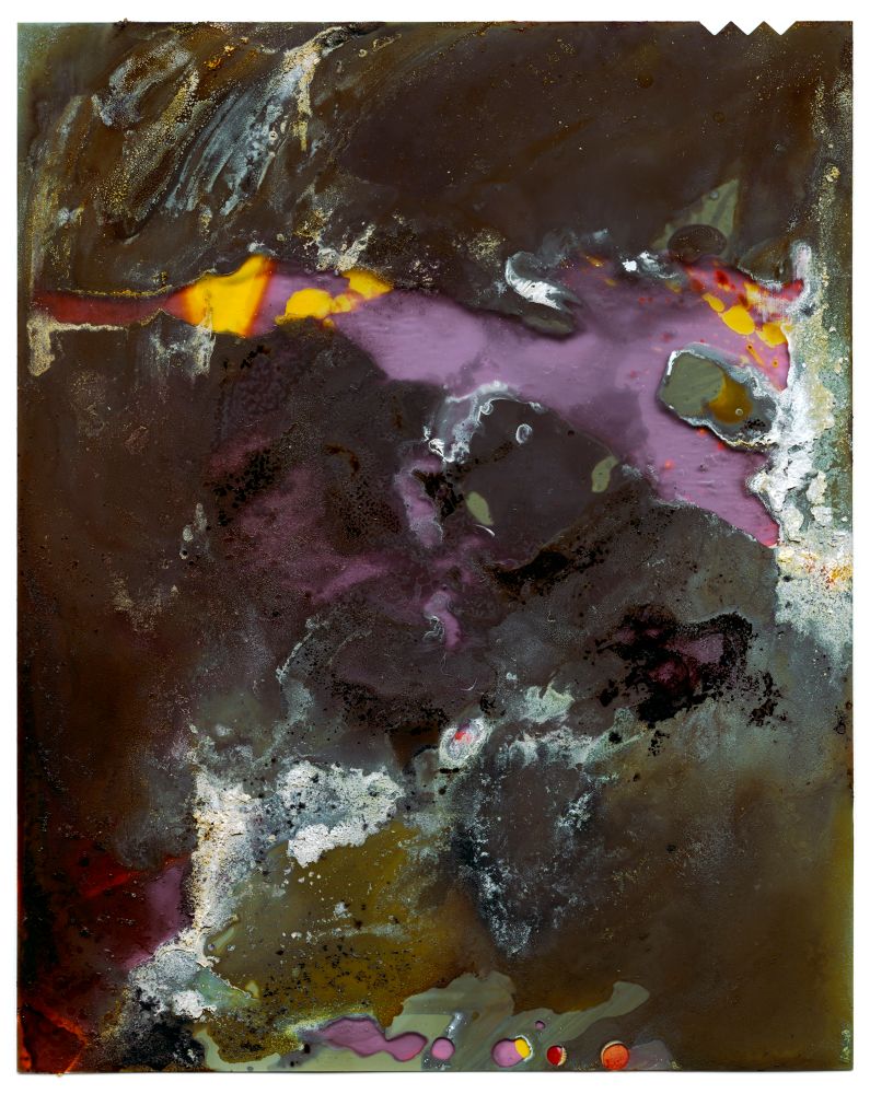 Artifacts of photochemical processes and light on sheet film
