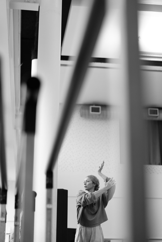 Dancers at rehearsal in Dublin, 2023 (October)