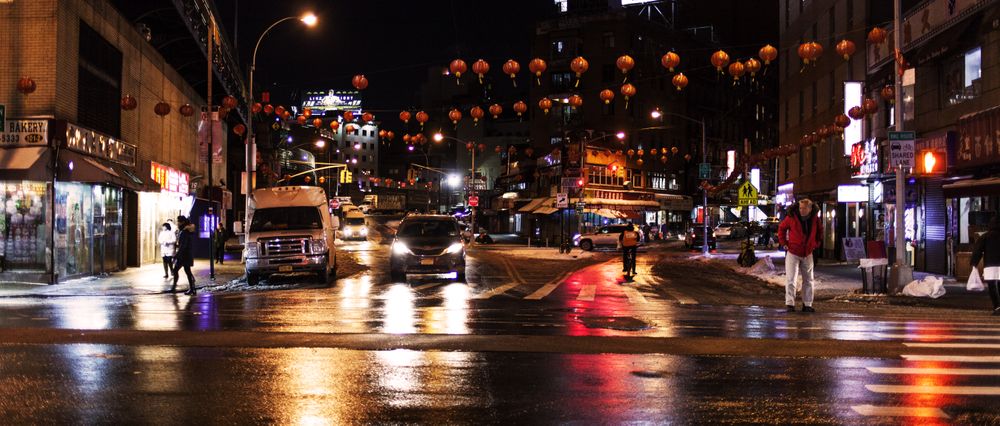 Streets of New York.