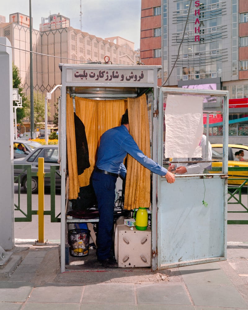 From the series, The Remains of the Day. Enghelab Street, Tehran, Iran © Sina Shiri