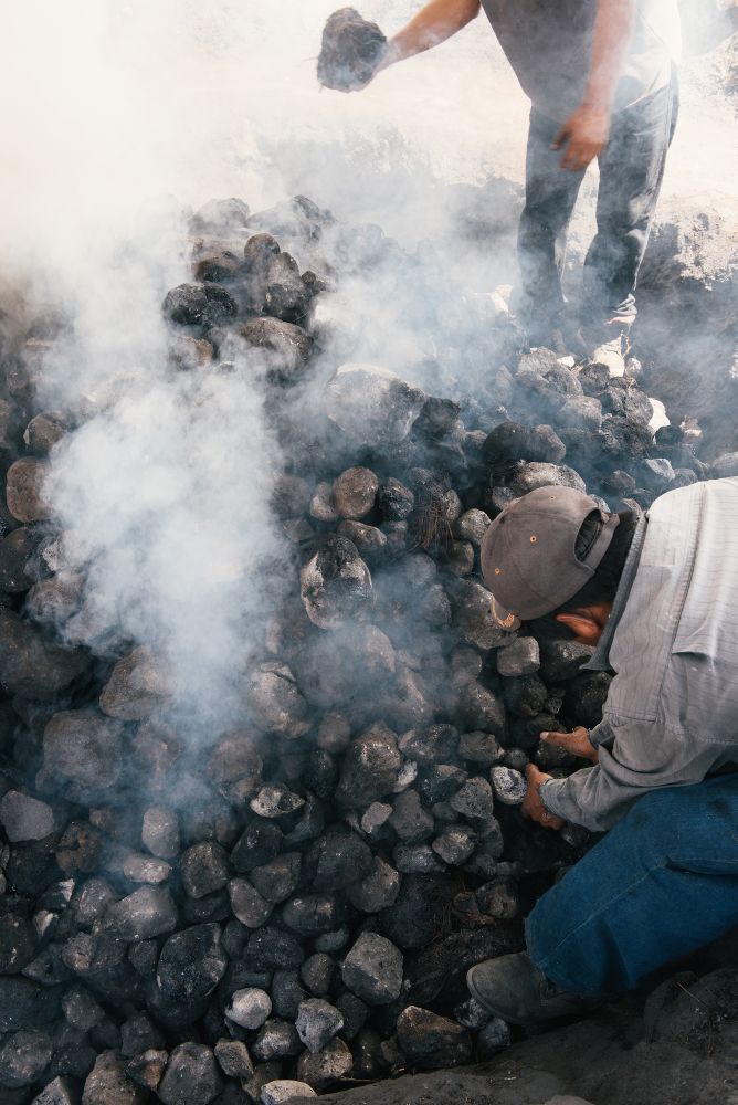 Shuffling of the Coals