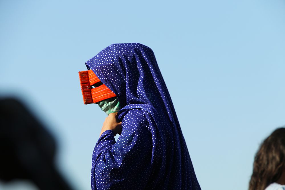 Daily routine life of people in Hormuz Island Iran