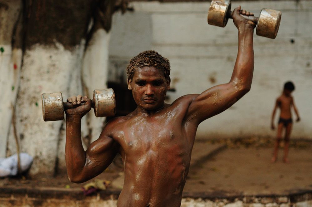 Portraits of People Living Under Pressure