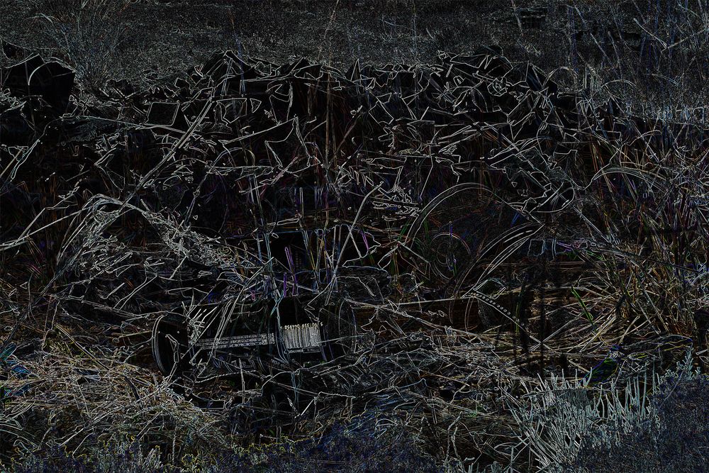 series - dark writing