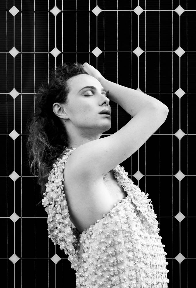 Transgender , fashion and fine art editorial 