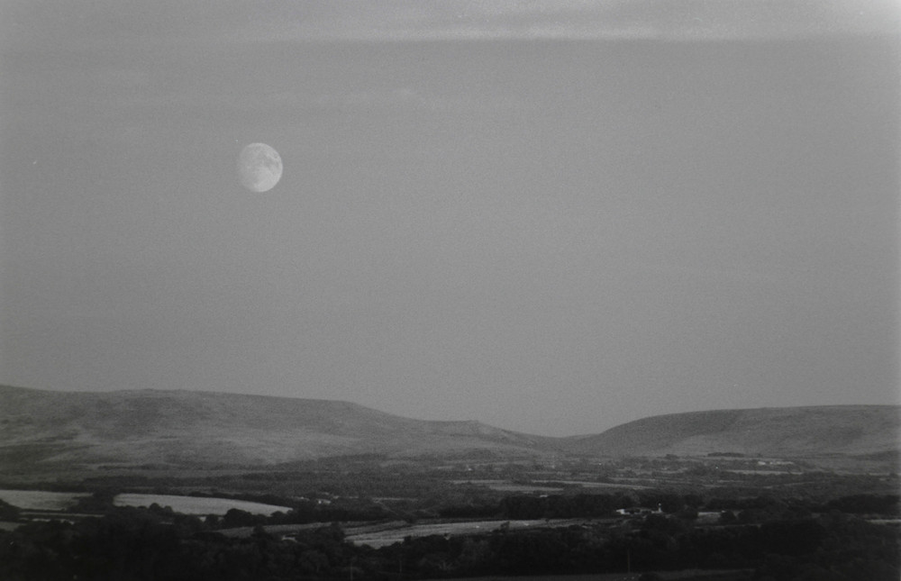 Moonrise over Dartmoor