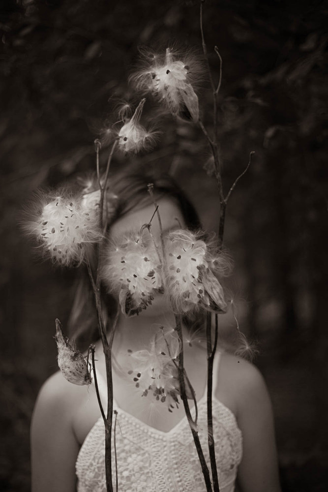 Princess Coronis as a Young Child / Milkweed 