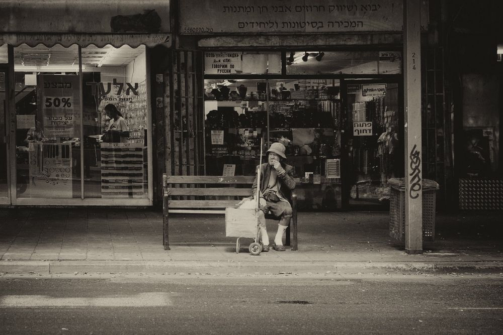 Allenby Street, Tel Aviv. Named after Field Marshal Viscount Allenby.