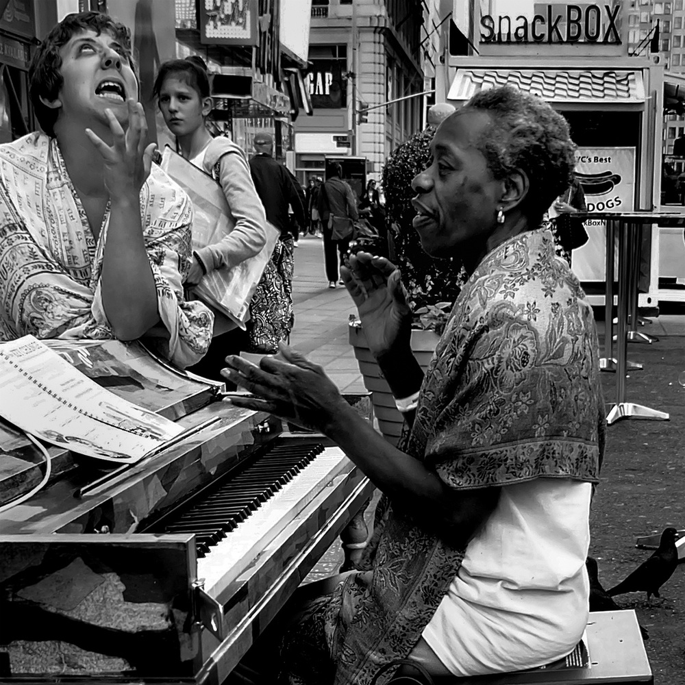 Street Snippets - Black and White