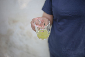 Verjuice (Verjus, called ab-ghooreh in Persian)