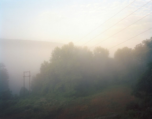 Power Line in Fog, 2012