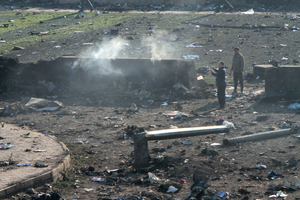 Ukrainian airliner crashes after take-off