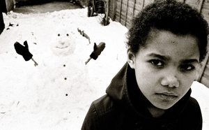 Girl/Snowman