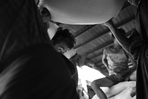 Labourer, Yangon Port, Myanmar