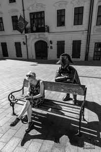 Taking a break, Bratislava, Slovakia