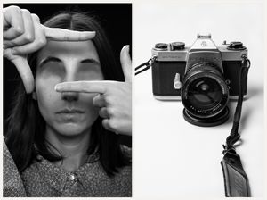 Her eyes are on the camera. From the DNA series 02 | 2023