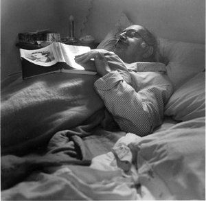 Sleeping Series, silver print, © Joanne Leonard