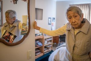 Over 90 at home