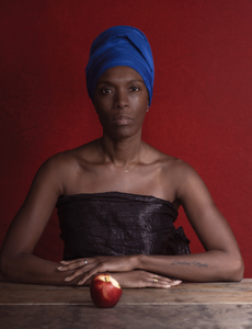 With Bitten Red Apple