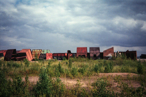 Containers, Kronshtadt, Russia