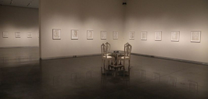 Traces installation, LSU Museum of Art at the Shaw Center for the Arts, 2015 in conjunction with the James McNeill Whistler and His Legacy exhibition.