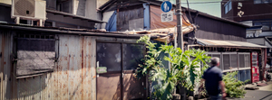 Tokyo heatwave. Asakusa food shack