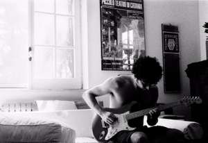 Bob starts in early morning to compose.