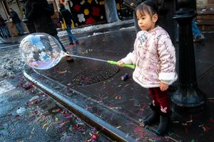 Girl and Balloon