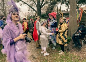 The Violet Fairy, Society of Sainte Anne, Bywater, New Orleans