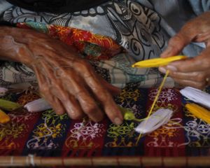 Weaving, Lombok, Indonesia