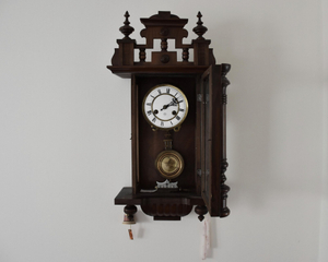 Clock on the wall. Gramps collected clocks.