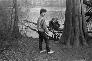 Boys by Lakeside