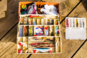 tackle box well organized life
