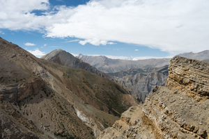 The mountainous desert of Upper Dolpo. Upper Dolpo, Nepal, June 2017.