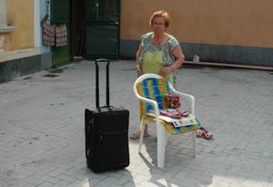 Bag with Sicilian Woman