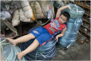 Street Photography - Sleeping Series 10  (Indonesia)
