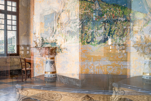 Salle à manger, Le Belvédère du Rayon Vert, designed by Léon Baille (constructed 1928–1932), Cerbère, France, Monday, March 4, 2019 at 5:13 PM