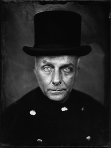 Artur Bobek from series Black Portraits