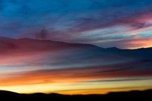 Sand Dunes Sunset
