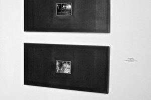 "SHADOWED" 2 of 6 framed images displayed together