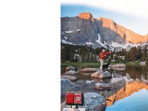 anonymous photograph applied to rental RV, Yellowstone National Park, 2012,