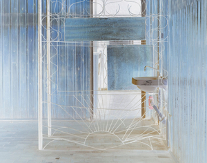 Details from inside the abandoned buildings of Pyramiden.