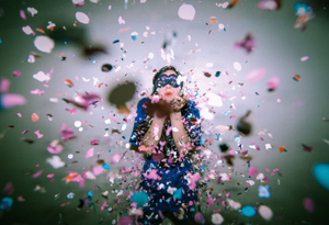 Purple Confetti
