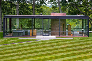 Exterior of Glass House