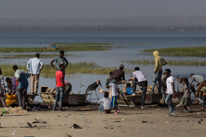 Men at Fishermen Work #10