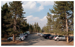 "Twentyone Yellowstone Parking Lots" © 2013, Lewis Koch