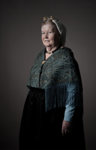 A series of portraits of  Dutch (Scheveningen) ladies in traditional dress (3)